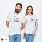 Marškinėliai poroms "Tequila & Tacos" Marškinėliai poroms | Colorbee.lt